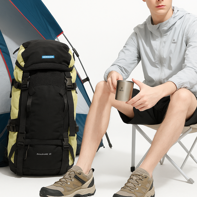 Decathlon 40L Compact Hiking Backpack – Lightweight, Durable & Adventure-Ready