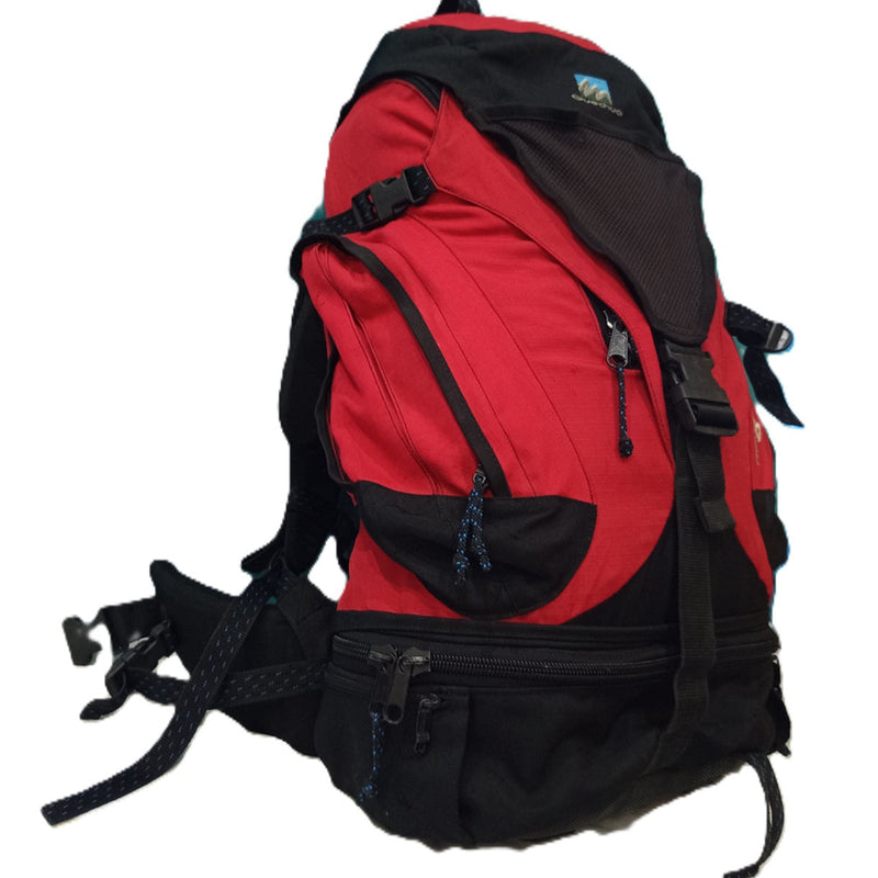 Quechua Forclaz 60L Trekking Backpack – Red/Black