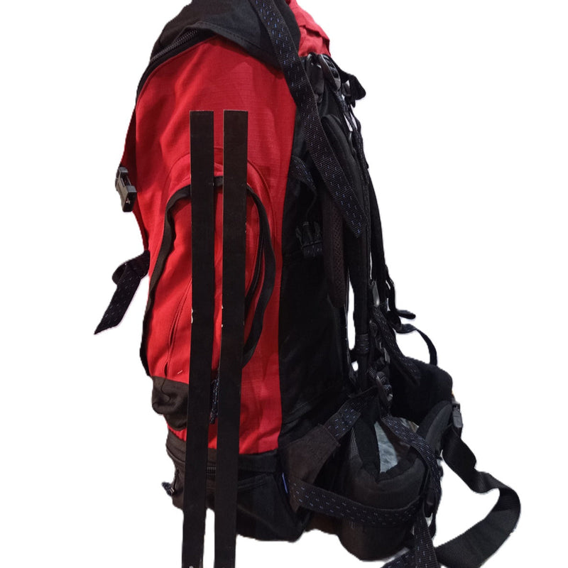 Quechua Forclaz 60L Trekking Backpack – Red/Black