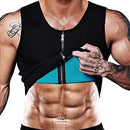 Men's Slimming Vest Zip-Up Shaper | Sweat Vest for Effective Weight Loss