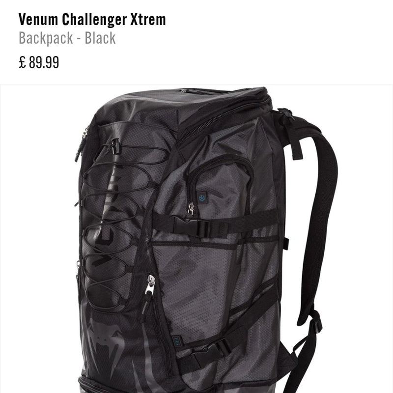Imported Venum Challenger Xtrem 63L Backpack