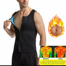 Men's Slimming Vest Zip-Up Shaper | Sweat Vest for Effective Weight Loss