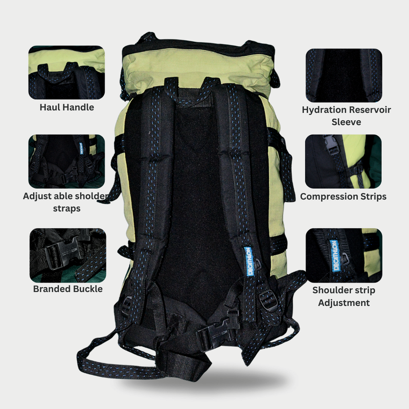 Decathlon 40L Compact Hiking Backpack – Lightweight, Durable & Adventure-Ready